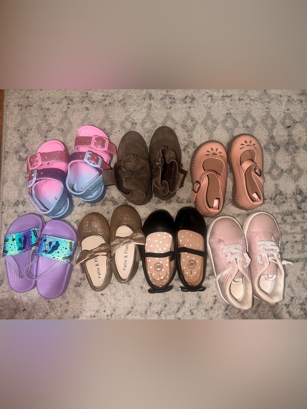 Toddler Bundle shoe Size 5-7
